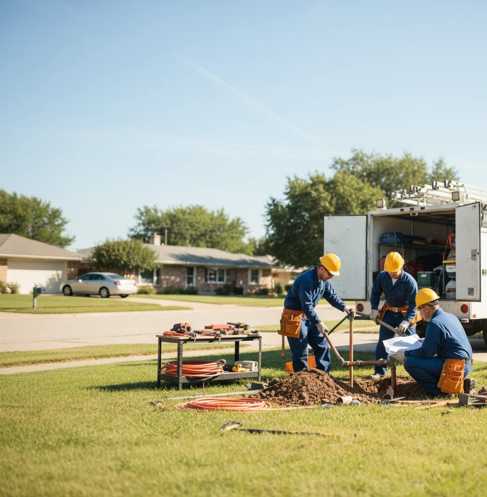 Sewer Line Repair in Rex, GA
